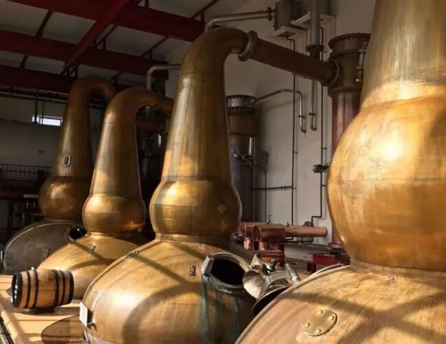 The 4 Stills of Glendronach distillery