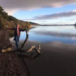 Loch Leven, Fife, Scotland in November