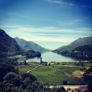 Loch Sheil, Scotland in July